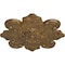 Ekena Millwork Katheryn Ceiling Medallion, Hand-Painted Rubbed Bronze, 18 1/8"OD x 1 1/4"P CM18KARZS - alternate 2